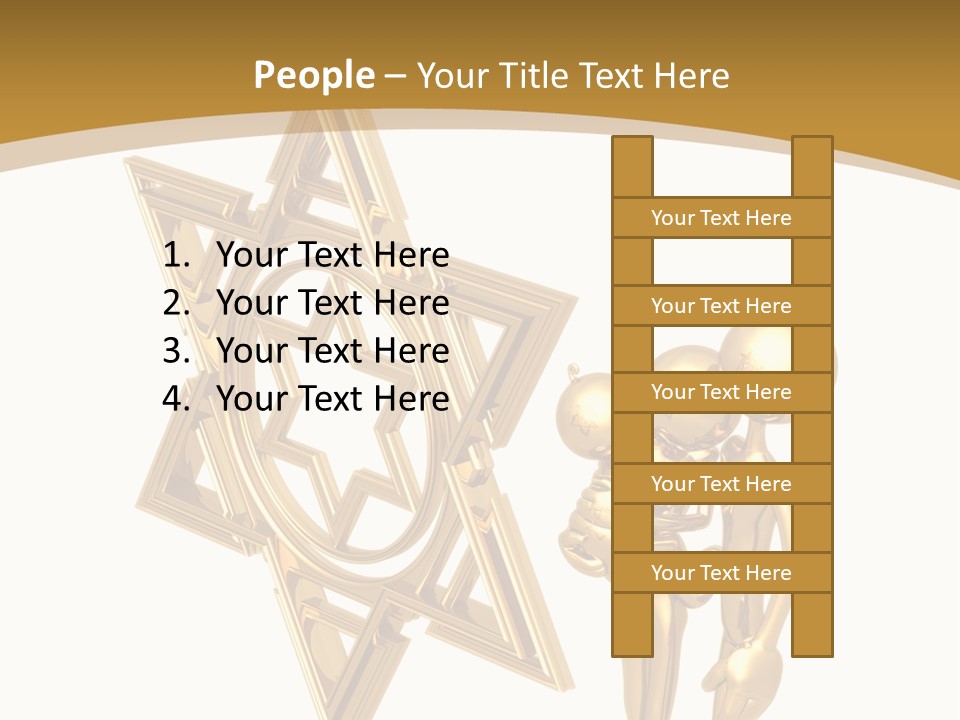 Communication Toon Judaism PowerPoint Template