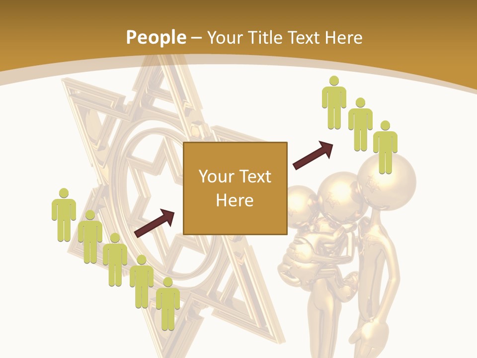 Communication Toon Judaism PowerPoint Template