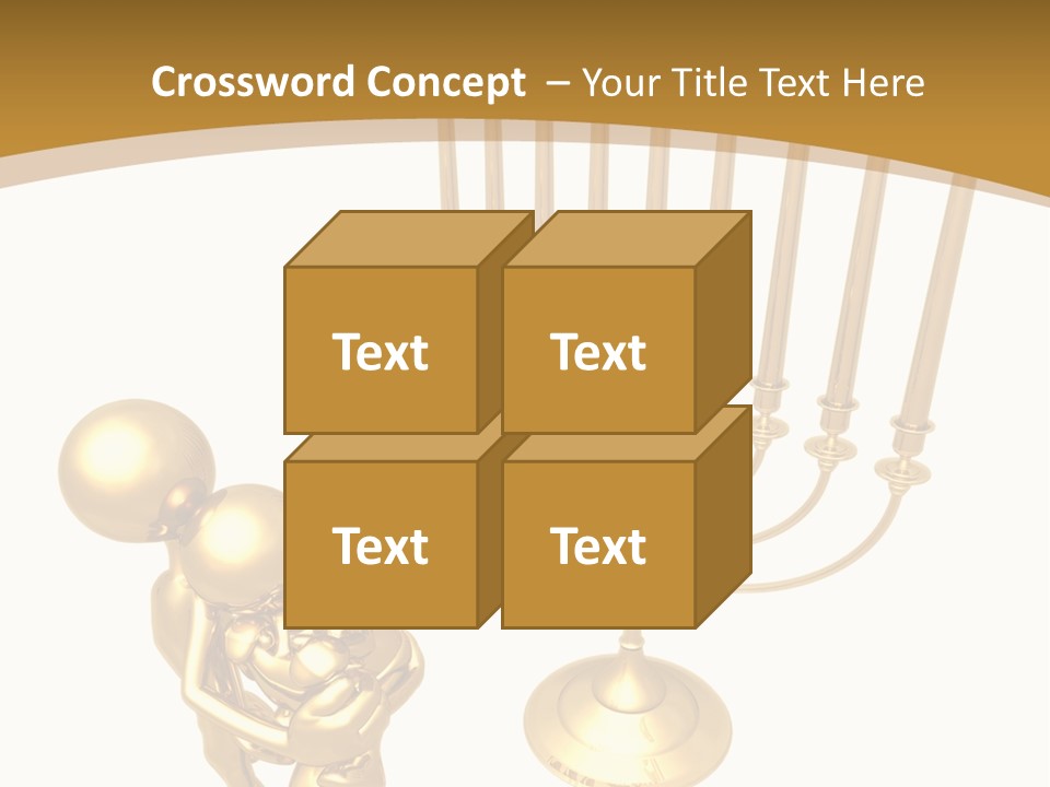 Spirituality Judaic Family PowerPoint Template