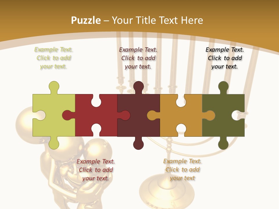 Spirituality Judaic Family PowerPoint Template