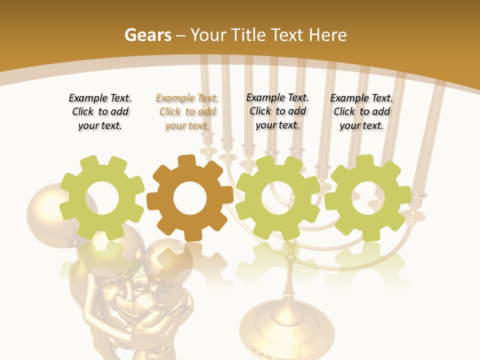 Spirituality Judaic Family PowerPoint Template