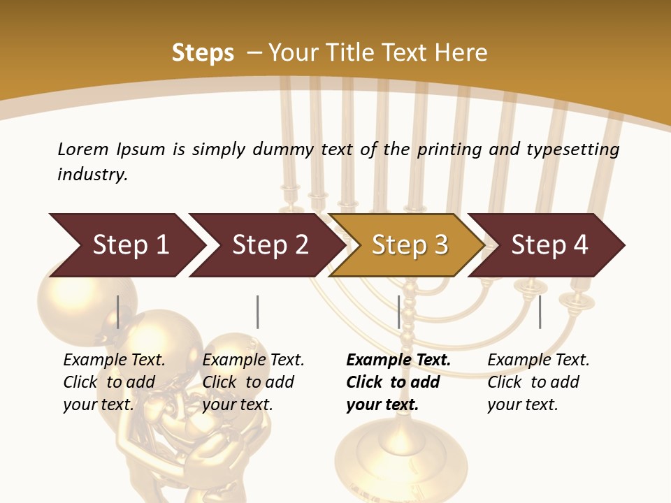 Spirituality Judaic Family PowerPoint Template