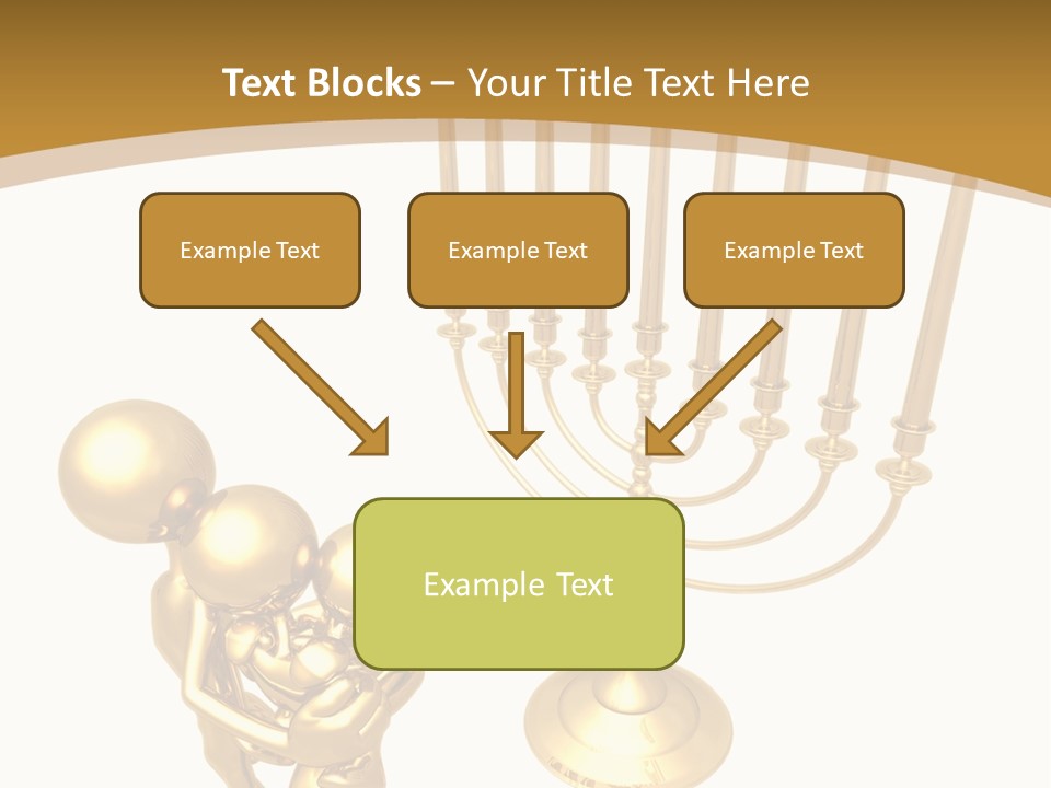 Spirituality Judaic Family PowerPoint Template