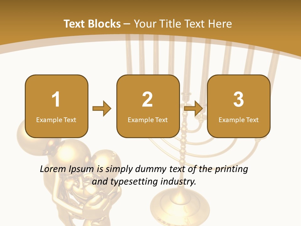 Spirituality Judaic Family PowerPoint Template
