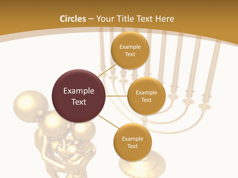 Spirituality Judaic Family PowerPoint Template