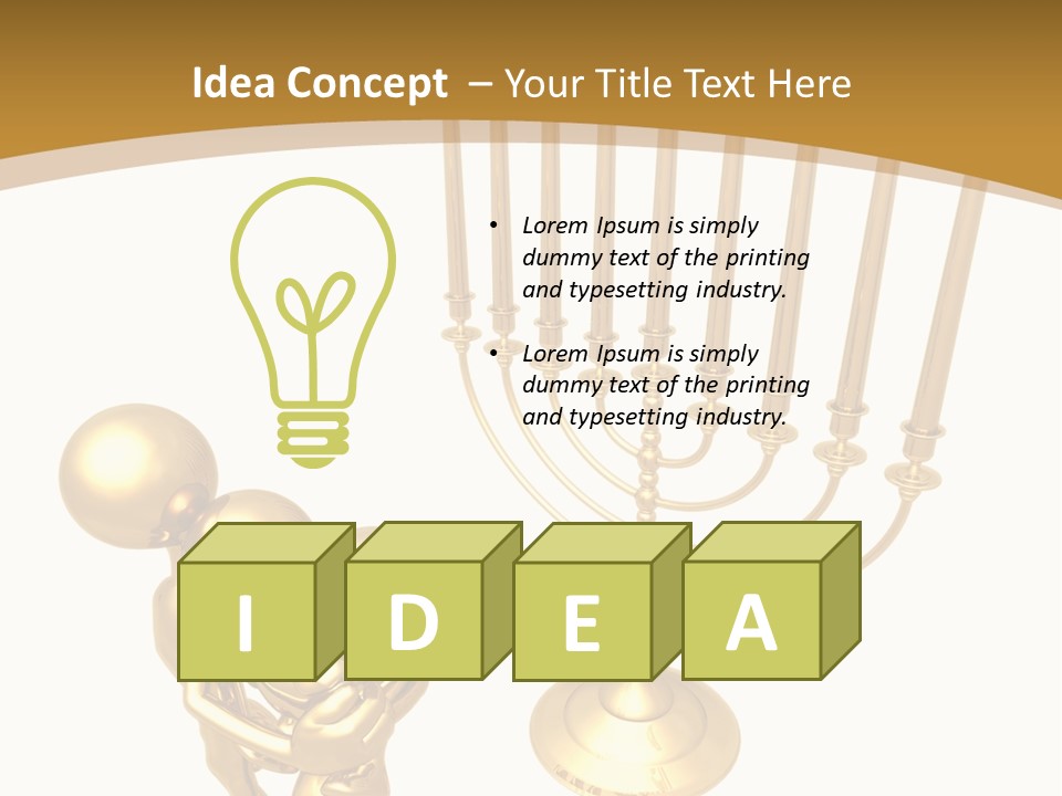 Spirituality Judaic Family PowerPoint Template