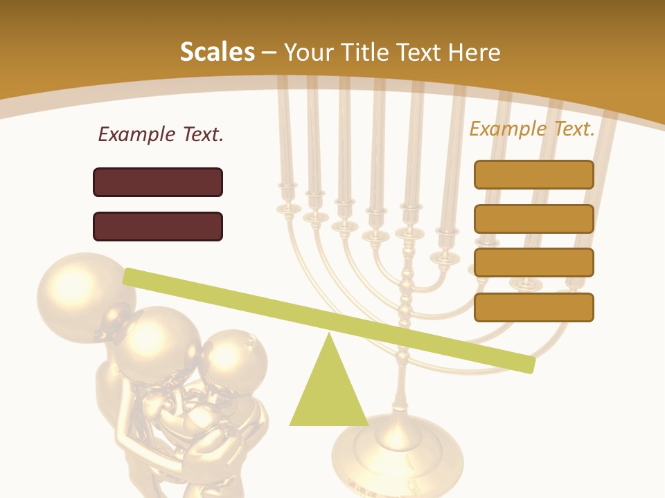 Spirituality Judaic Family PowerPoint Template