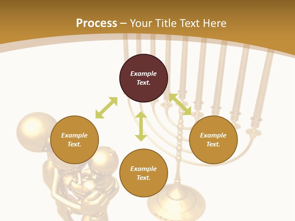 Spirituality Judaic Family PowerPoint Template