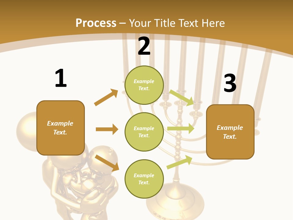 Spirituality Judaic Family PowerPoint Template