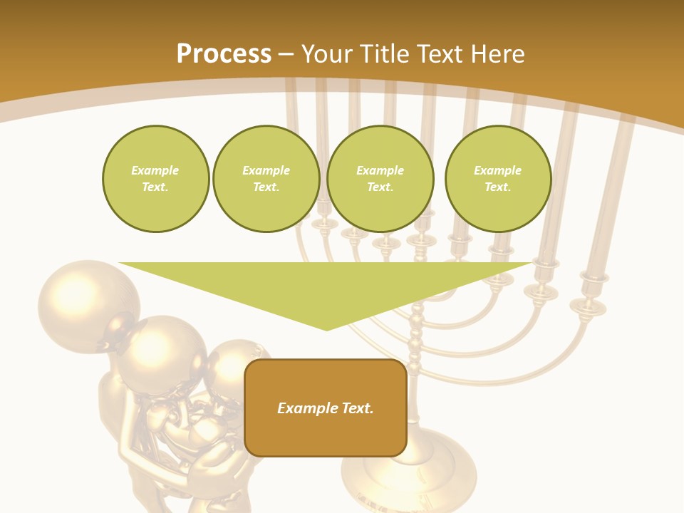 Spirituality Judaic Family PowerPoint Template