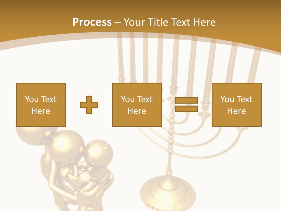 Spirituality Judaic Family PowerPoint Template
