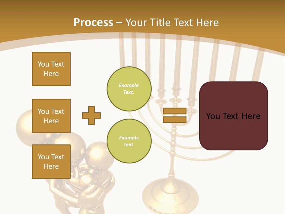 Spirituality Judaic Family PowerPoint Template