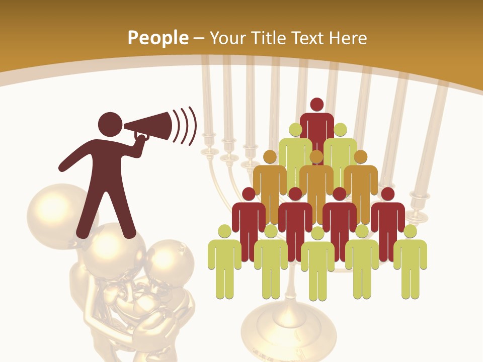 Spirituality Judaic Family PowerPoint Template