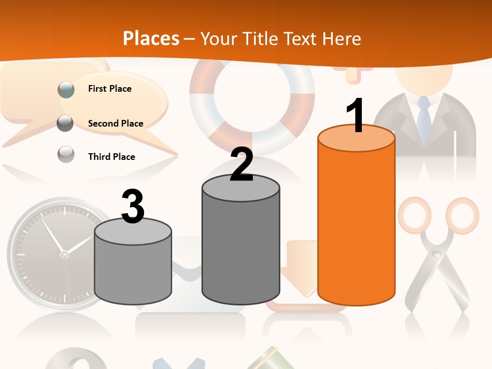 Vector Protection Colorful PowerPoint Template
