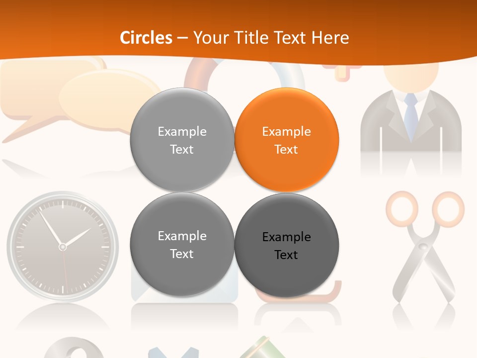 Vector Protection Colorful PowerPoint Template