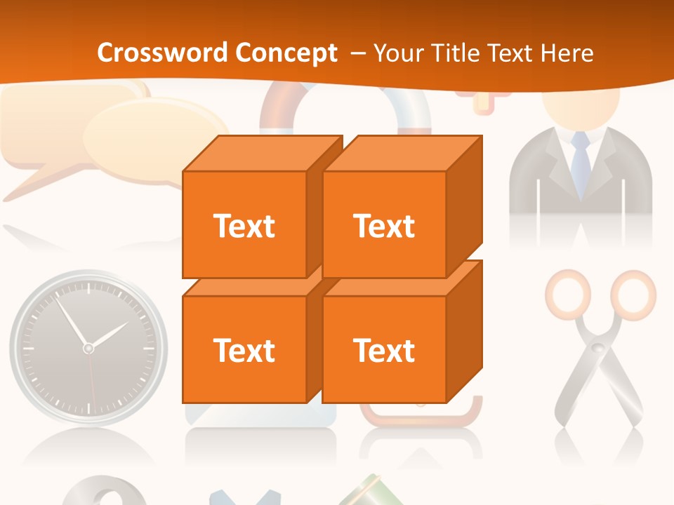 Vector Protection Colorful PowerPoint Template