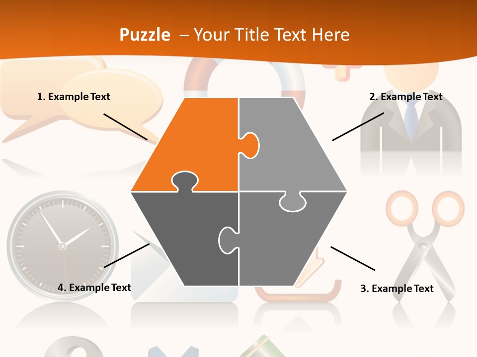 Vector Protection Colorful PowerPoint Template