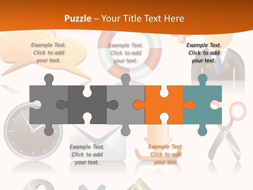 Vector Protection Colorful PowerPoint Template