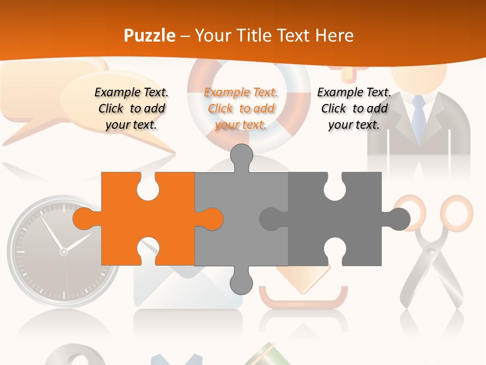 Vector Protection Colorful PowerPoint Template