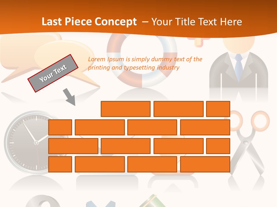 Vector Protection Colorful PowerPoint Template