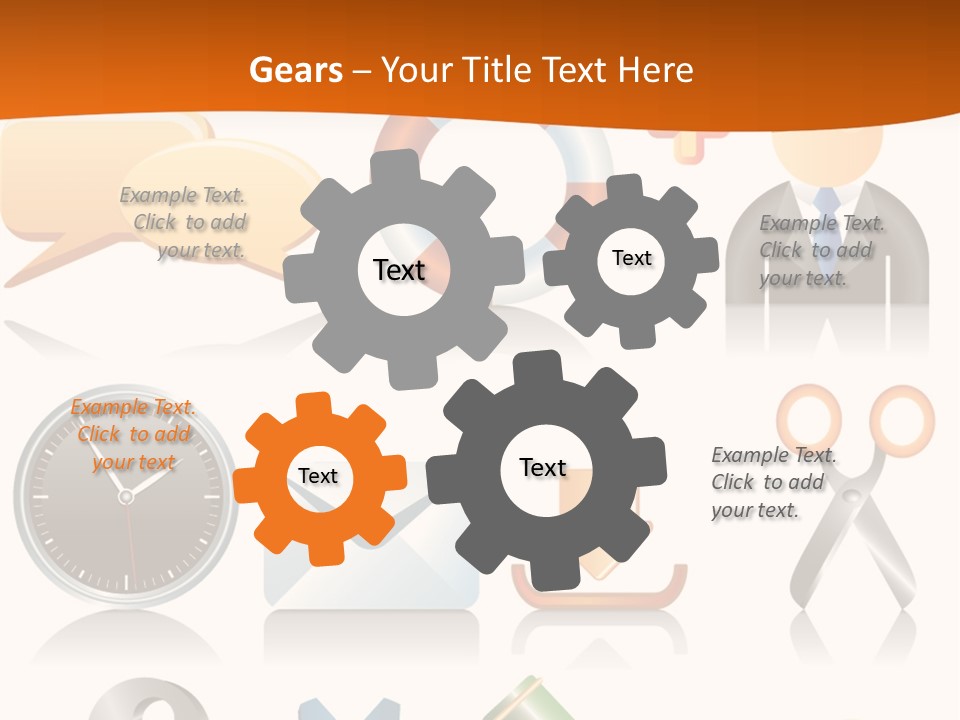 Vector Protection Colorful PowerPoint Template