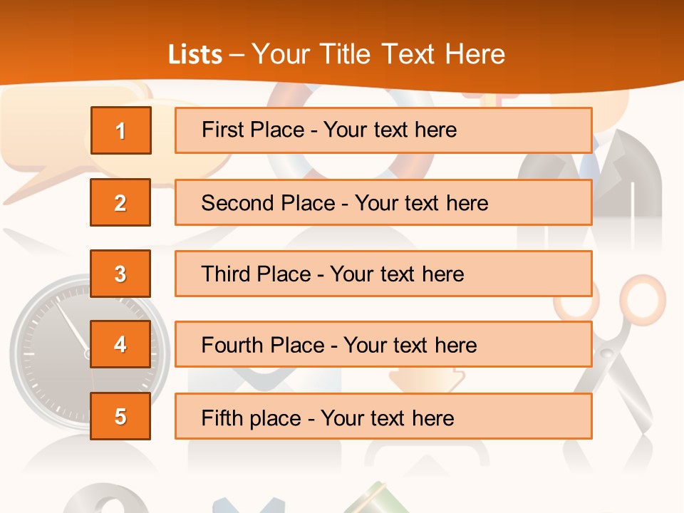 Vector Protection Colorful PowerPoint Template