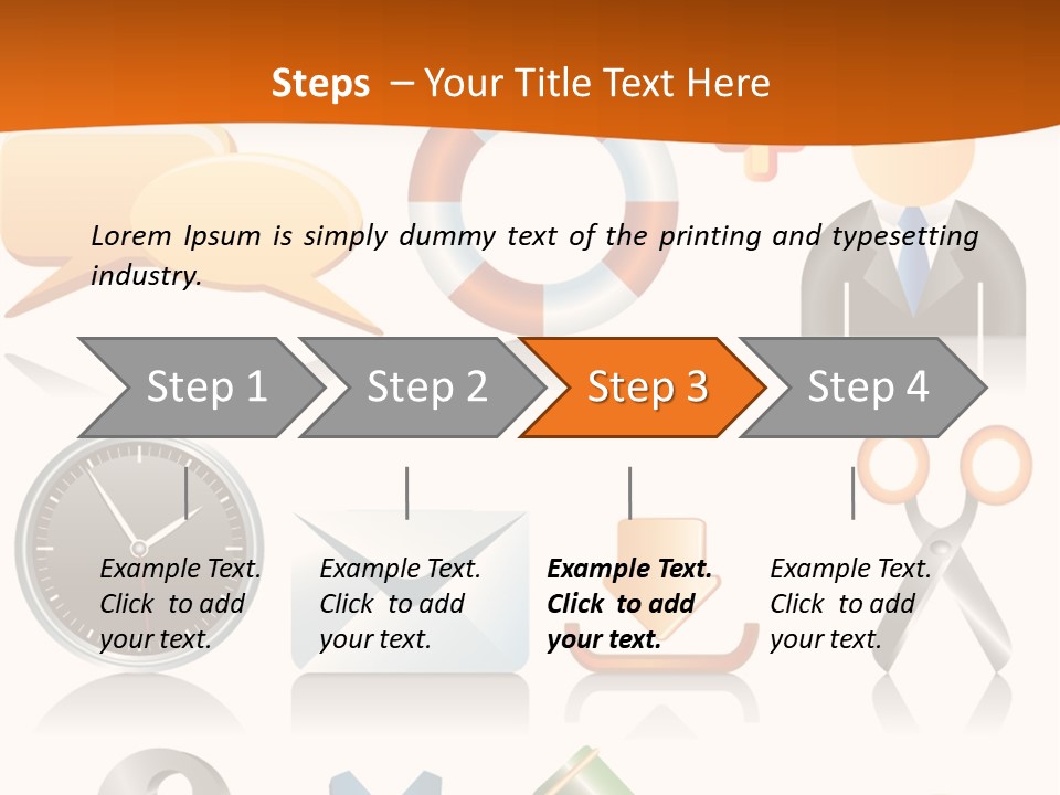 Vector Protection Colorful PowerPoint Template