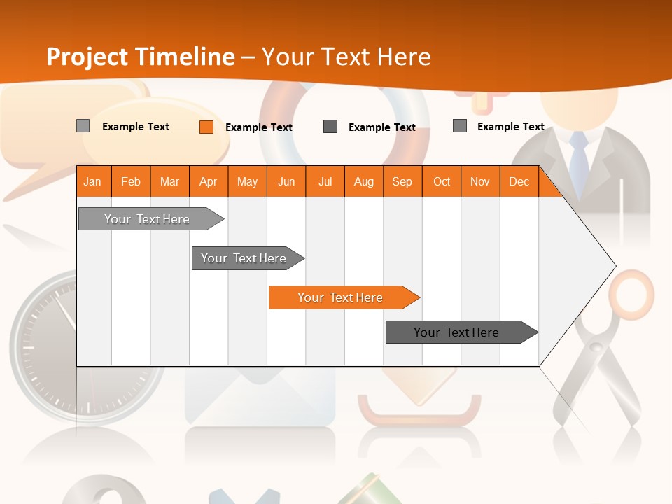 Vector Protection Colorful PowerPoint Template