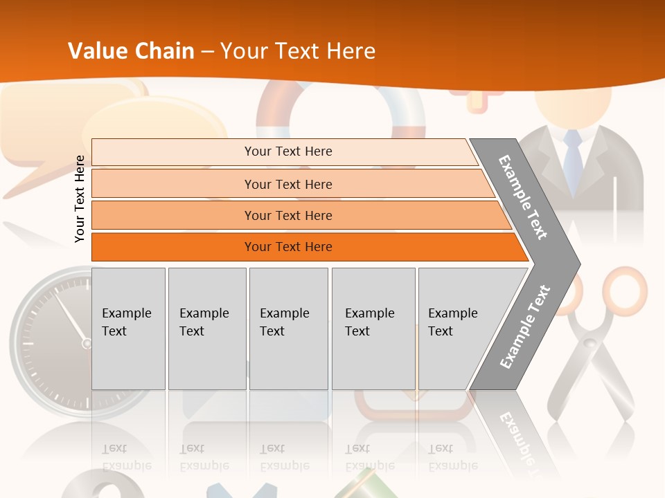 Vector Protection Colorful PowerPoint Template