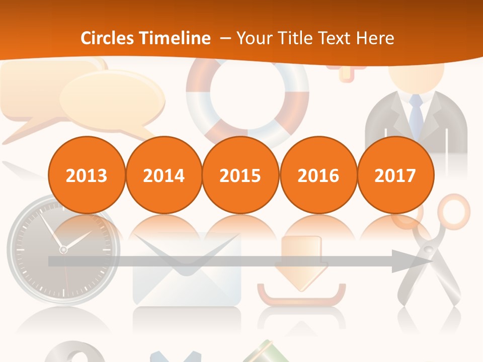 Vector Protection Colorful PowerPoint Template