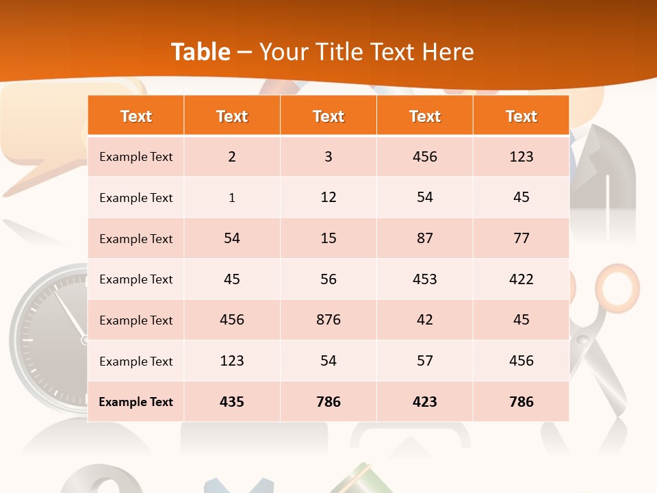 Vector Protection Colorful PowerPoint Template