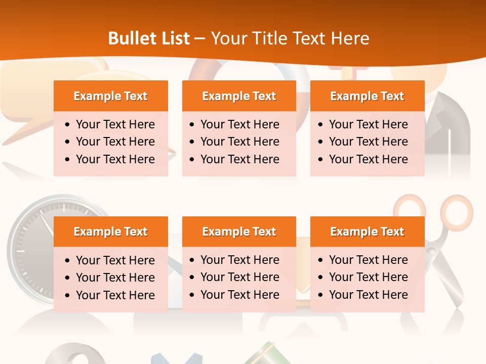 Vector Protection Colorful PowerPoint Template