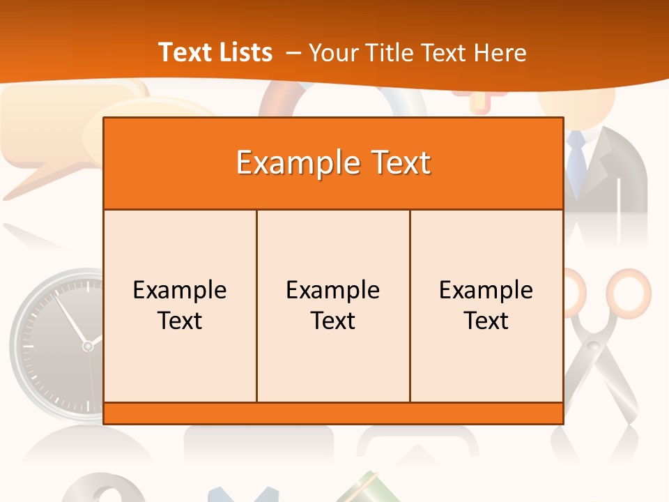 Vector Protection Colorful PowerPoint Template