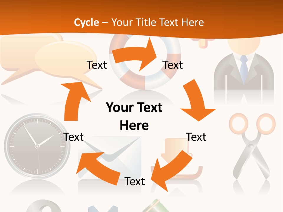 Vector Protection Colorful PowerPoint Template