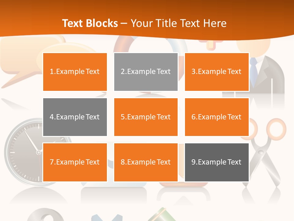 Vector Protection Colorful PowerPoint Template