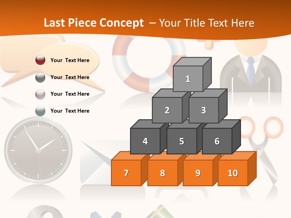 Vector Protection Colorful PowerPoint Template