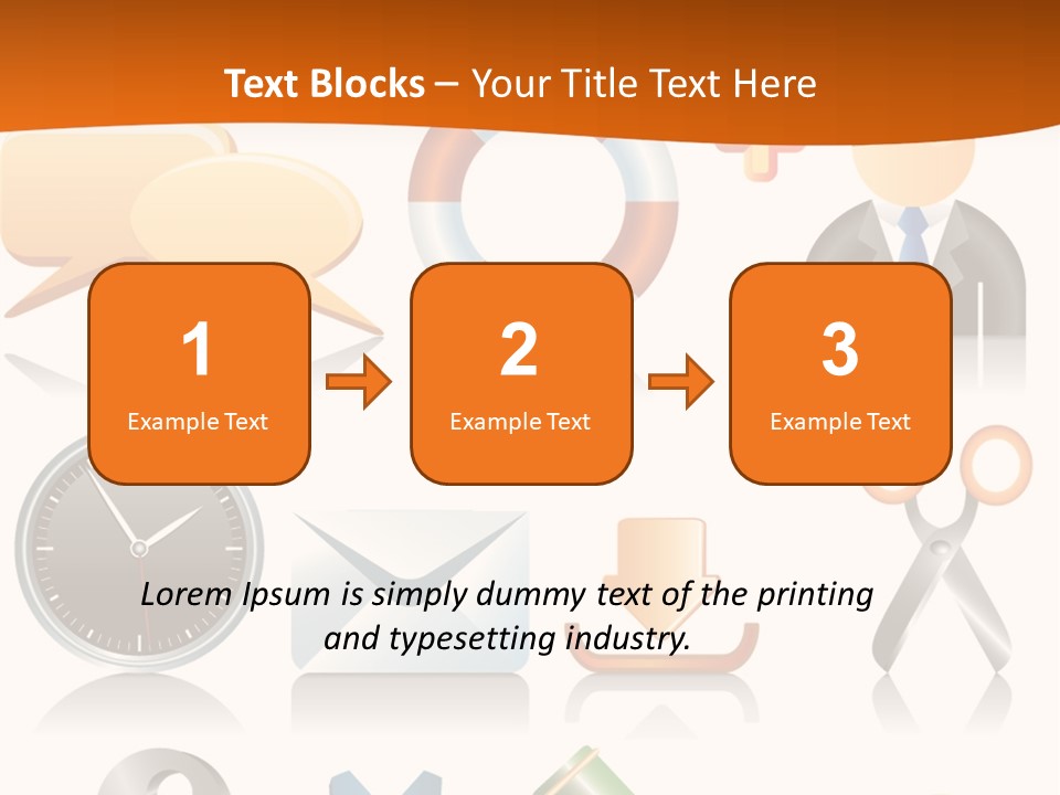 Vector Protection Colorful PowerPoint Template