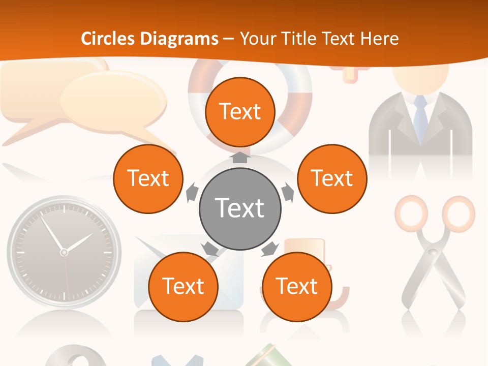 Vector Protection Colorful PowerPoint Template
