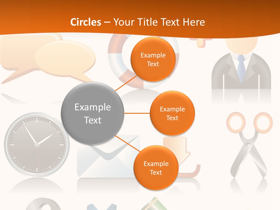Vector Protection Colorful PowerPoint Template