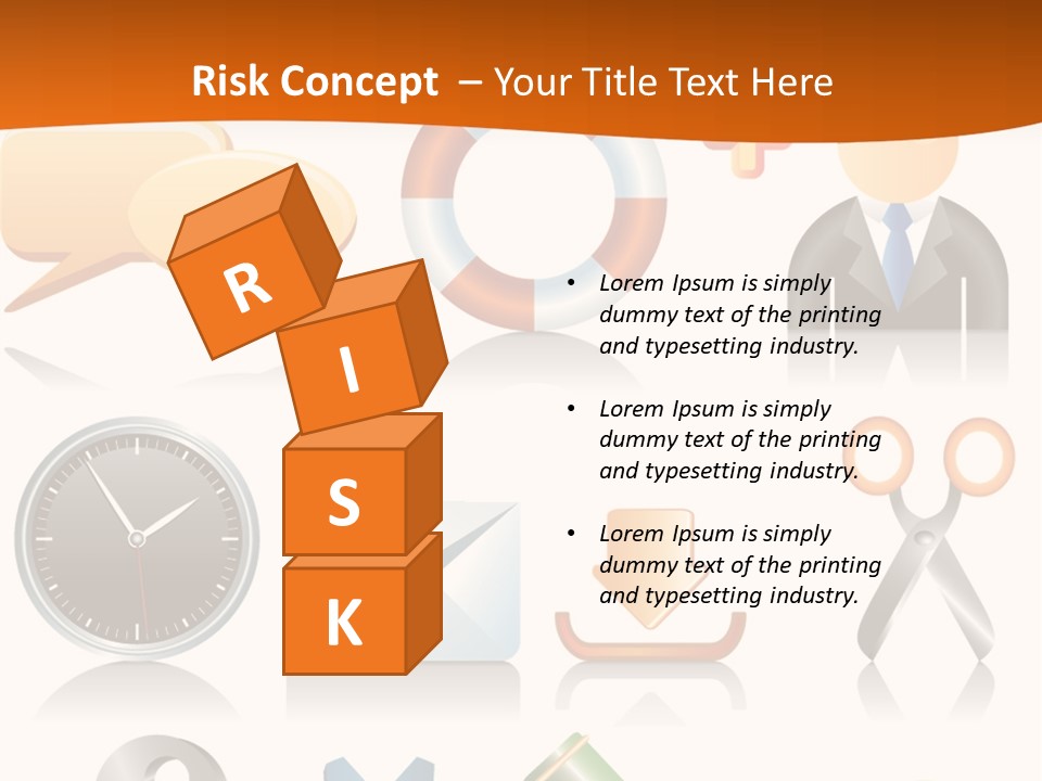 Vector Protection Colorful PowerPoint Template