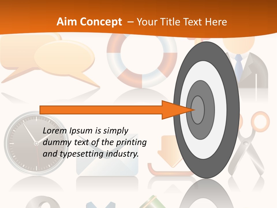 Vector Protection Colorful PowerPoint Template