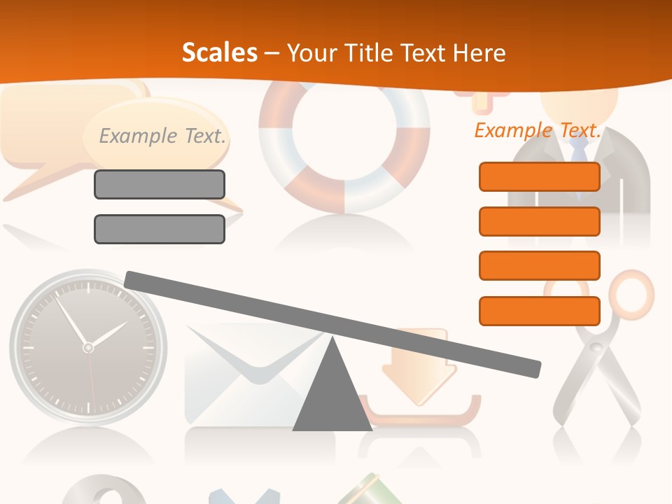 Vector Protection Colorful PowerPoint Template