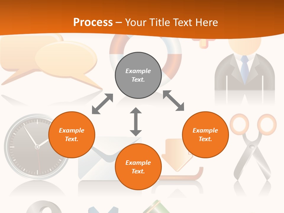 Vector Protection Colorful PowerPoint Template