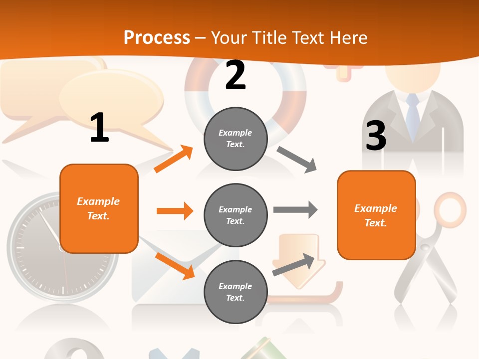 Vector Protection Colorful PowerPoint Template