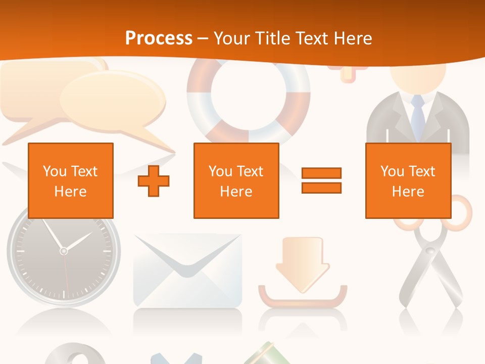 Vector Protection Colorful PowerPoint Template