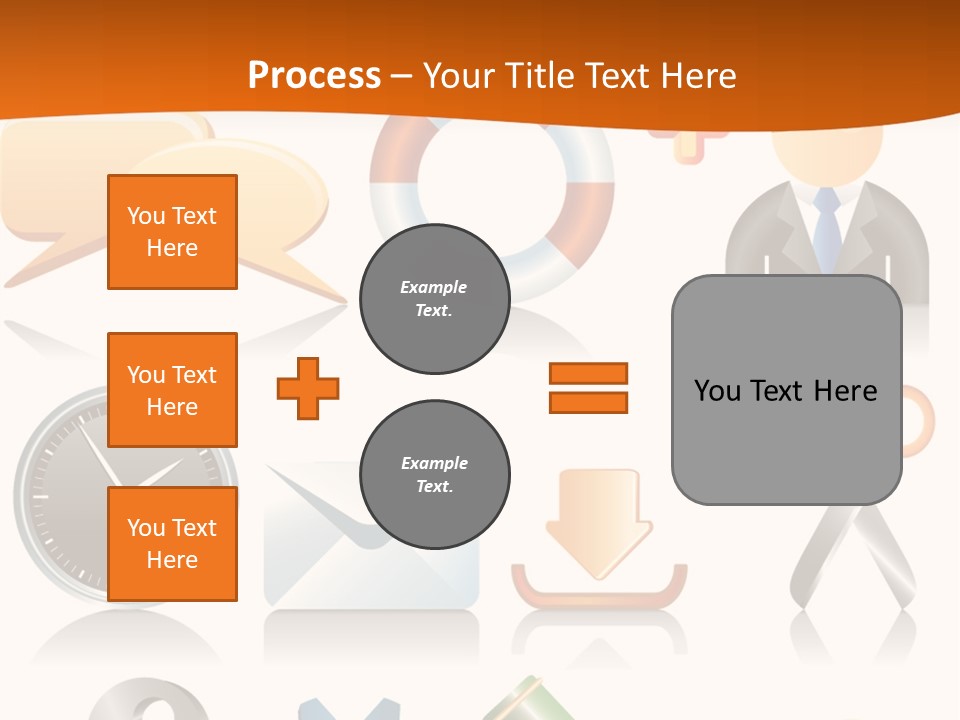 Vector Protection Colorful PowerPoint Template