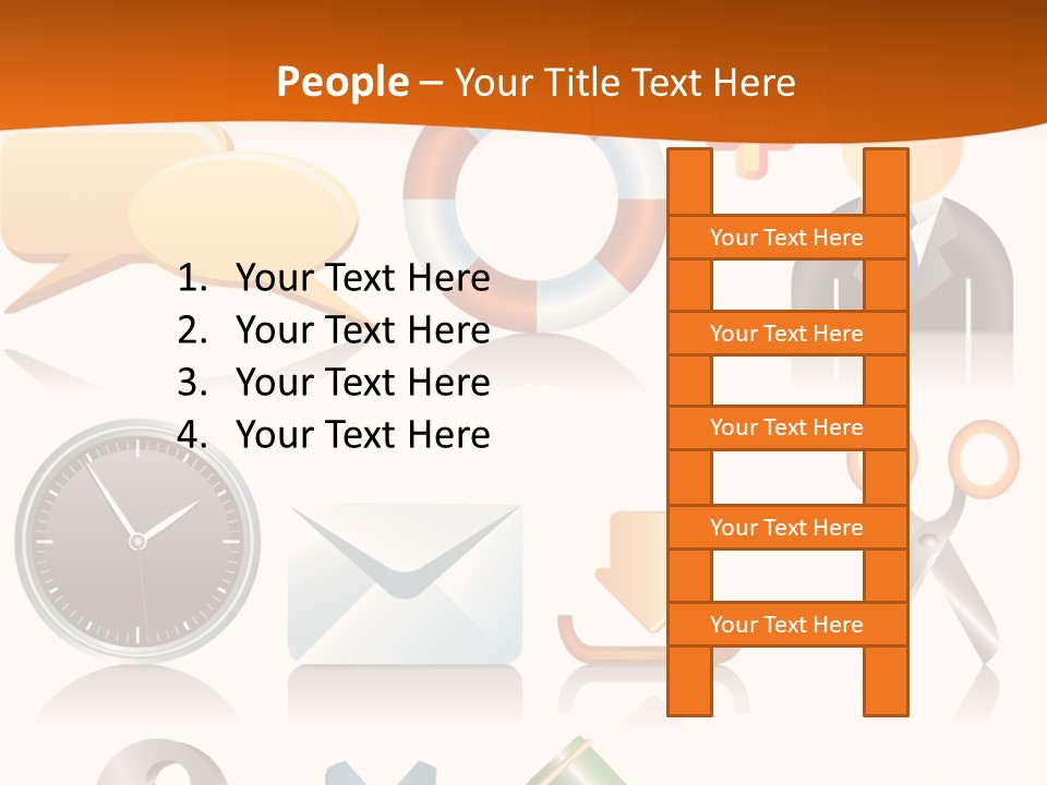 Vector Protection Colorful PowerPoint Template