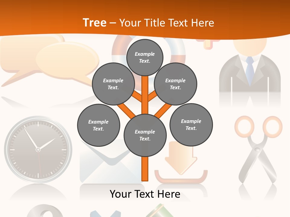 Vector Protection Colorful PowerPoint Template