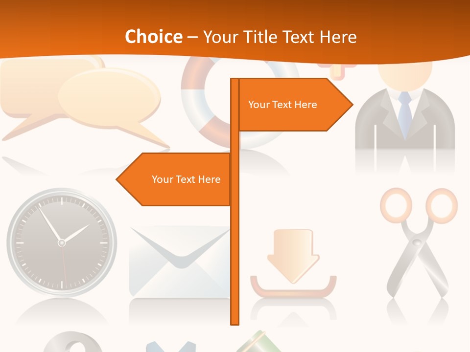 Vector Protection Colorful PowerPoint Template