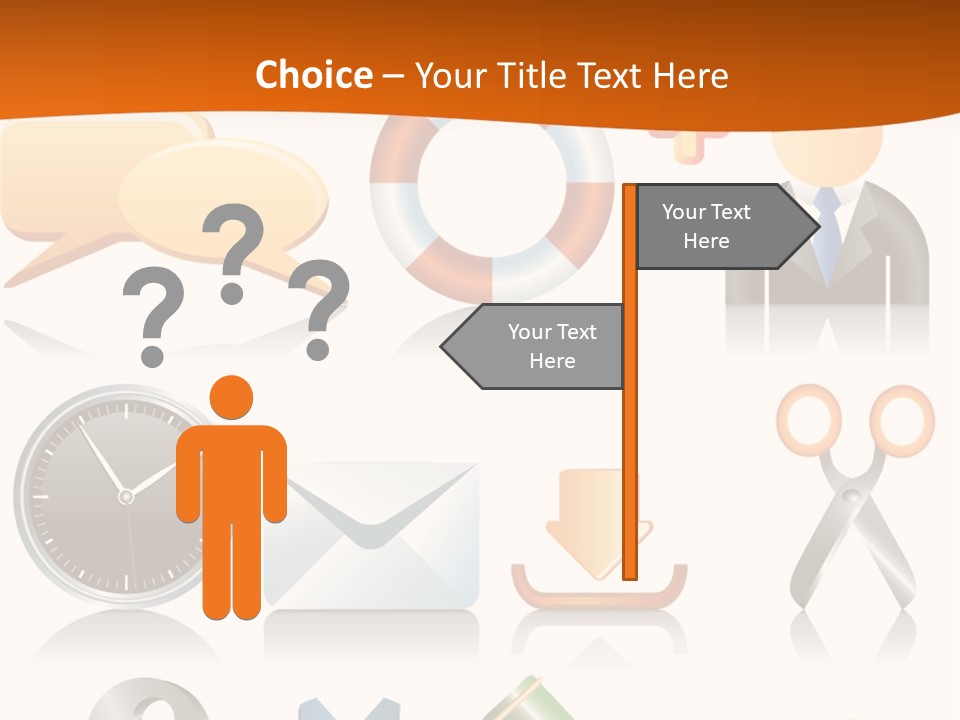 Vector Protection Colorful PowerPoint Template